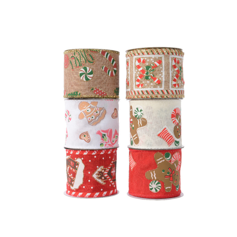 Ruban Polyester Mixte 270X6. 3 Cm
