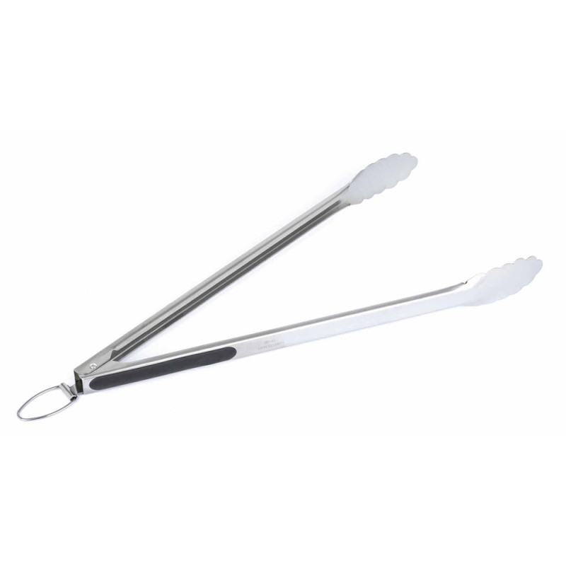 Pince barbecue inox-43,5 cm manche soft touch