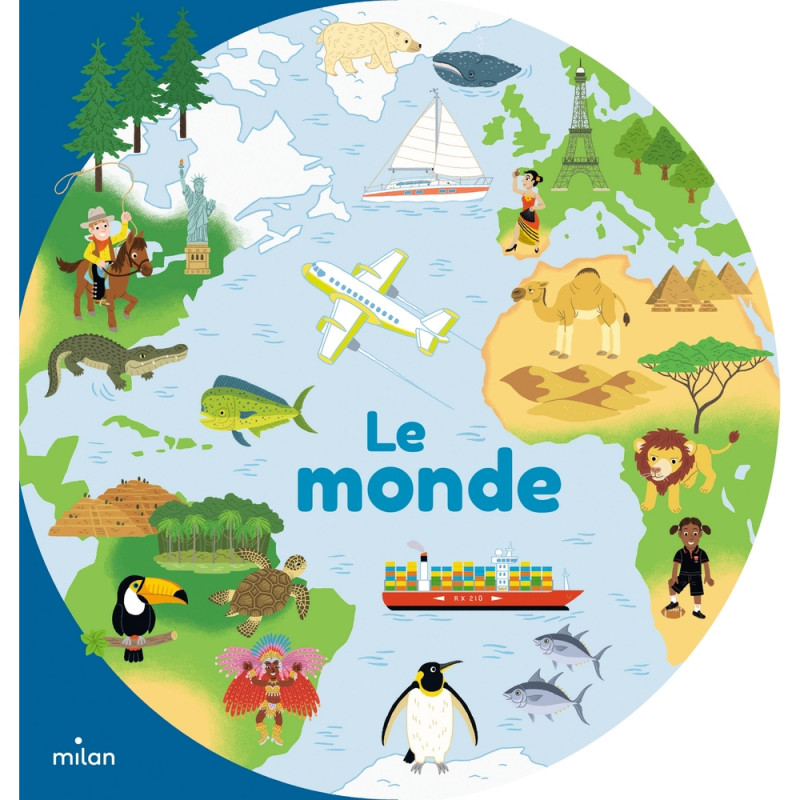 Livre pour enfant, docs en forme : le monde