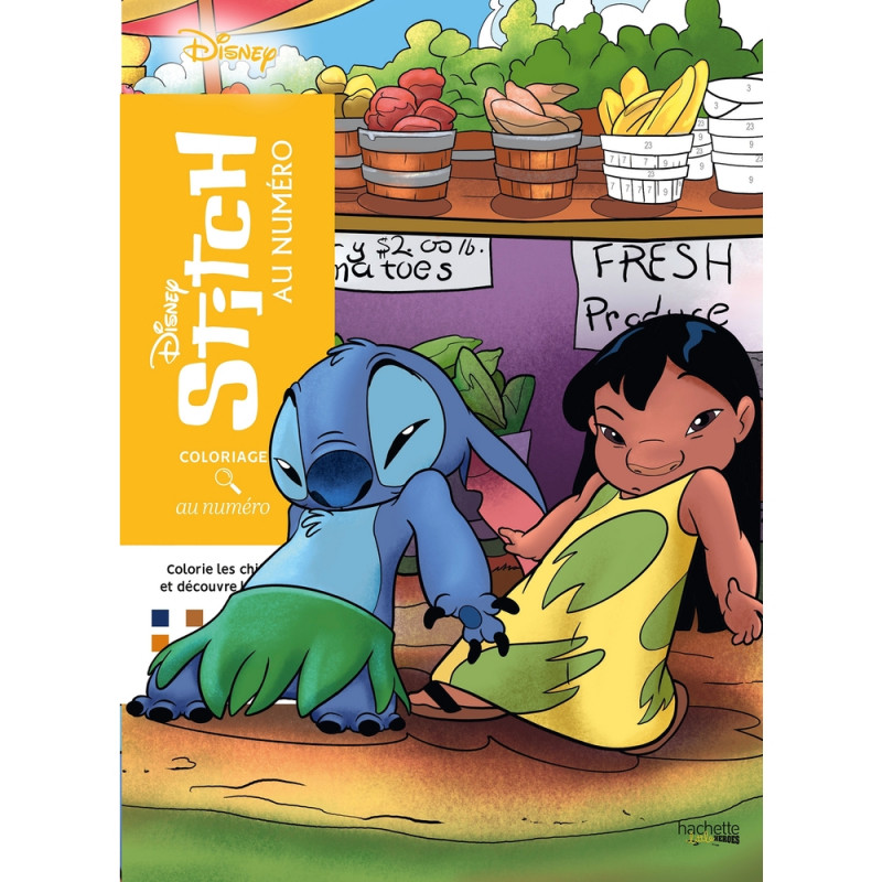 50 coloriages au numéro 'Lilo & Stitch'