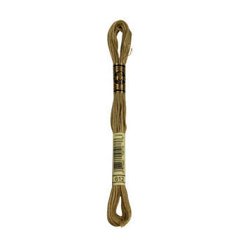 Echevette de coton mouliné spécial, 8m - Jute - 61