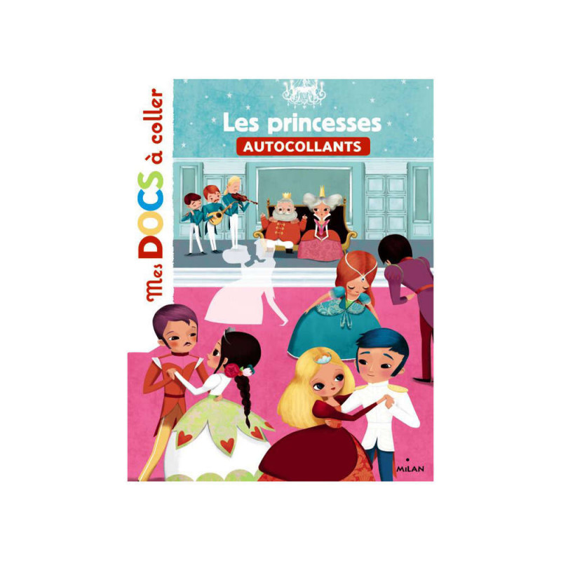 Livre pour enfant, mes docs à coller : les princes
