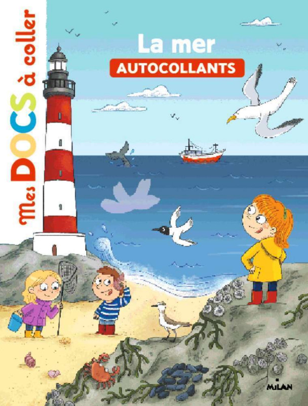 Livre La mer : autocollants