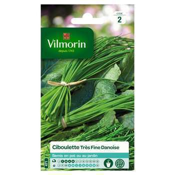 Graines de ciboulette très fine Danoise en sachet