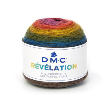 Pelote DMC Révélation en laine et acrylique colori