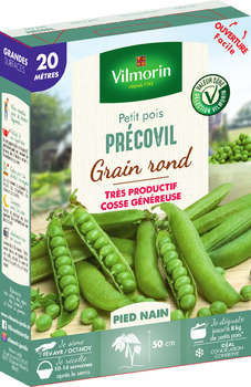 Graines de pois nain à Grain Rond'Précovil en boit