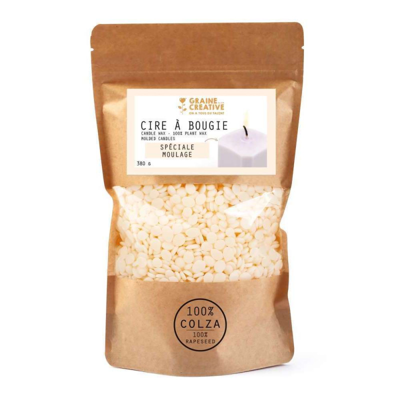 Cire végétale moulage colza 380 g