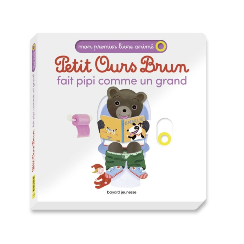 Livre animé : Petit ours brun fait pipi comme un g