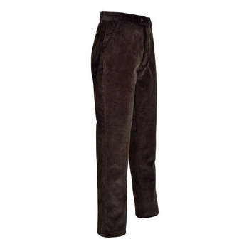 Pantalon Velours, pour homme: Marron, taille 44