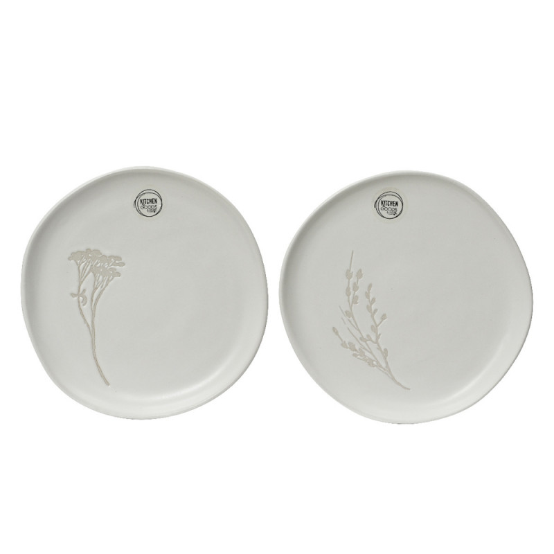 Assiette petit-dejeuner gres d 20 cm