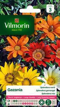 Gazania Splendens varié : en sachet