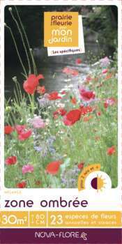 Mélange fleuri zone ombrée 200 g - En boite