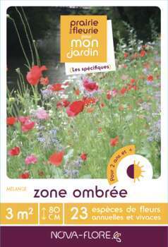 Mélange fleuri  Zone ombrée  16 g - En boite