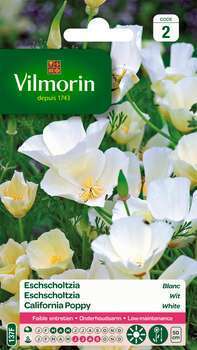 Eschscholtzia blanc : en sachet