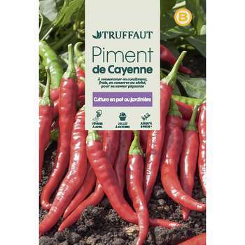 Graines de piment de Cayenne en sachet
