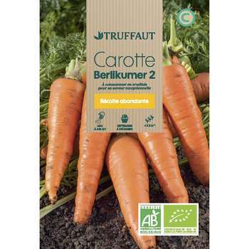 Graines de carotte berlikumer Bio en sachet