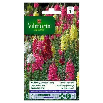 Graines de Muflier Grand Loup Varié en sachet de 0