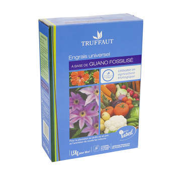 Engrais universel à base de Guano Fossilisé : 1,5k