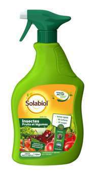 Insecticide légumes et fruits 750 ml Solabiol