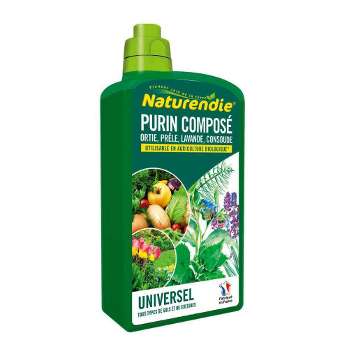 Purin composé : ortie, prêle, lavande et consoude