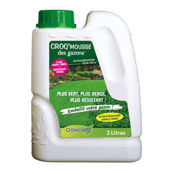 Croq'mousse® des gazons, bidon de 2l