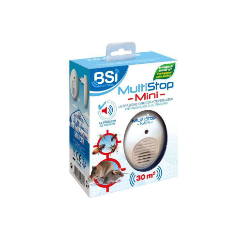 Anti-nuisibles à ultrasons - Multistop Mini 30m²