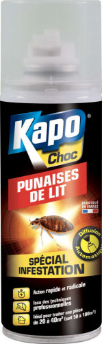 Aérosol contre punaises de lit, diffusion automati