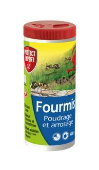 Anti-fourmis : poudrage, arrosage, 400g