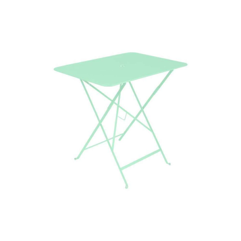 Table bistro : vert opaline 57x77cm