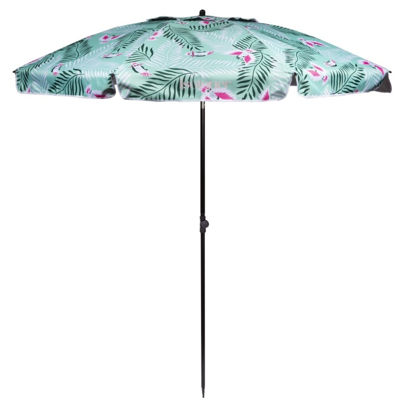 Parasol de plage inclinable Cacatoès - D. 160cm