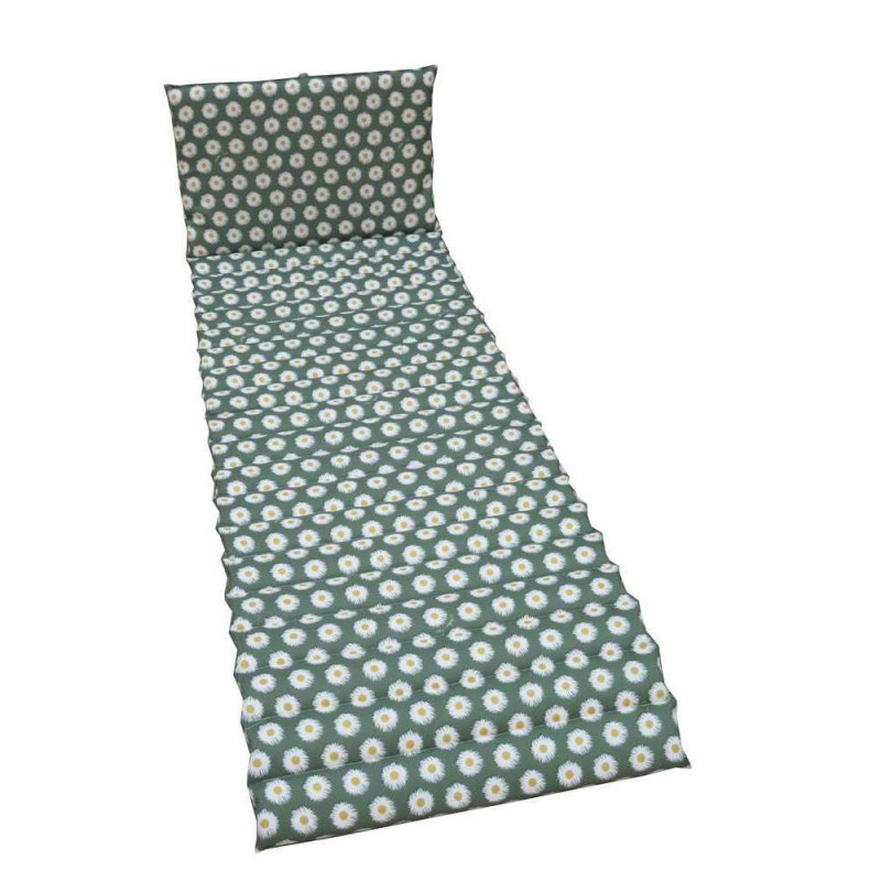 Matelas Ondulo Prairie : vert, 174x60x5cm