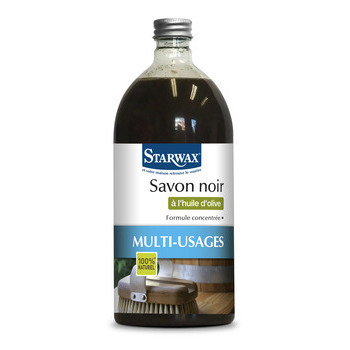 Savon noir à l' huile d' olive : bouteille 1l