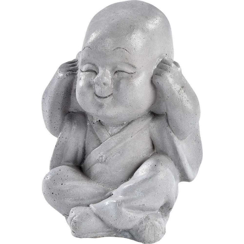 Statue zen moine enfant - H.7cm