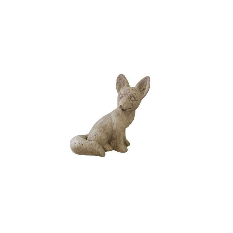Statue de jardin Renard - H. 27cm