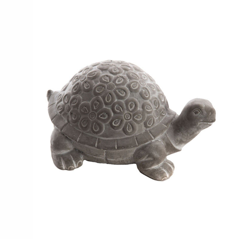 Statue tortue en pierre - L. 28xl. 19xH. 14,5cm