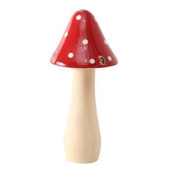 Décoration à poser champignon Timeo, H 12 cm