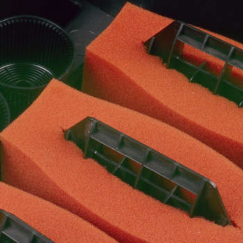 Mousses de filtration rouges pour BioSmart 16000 p