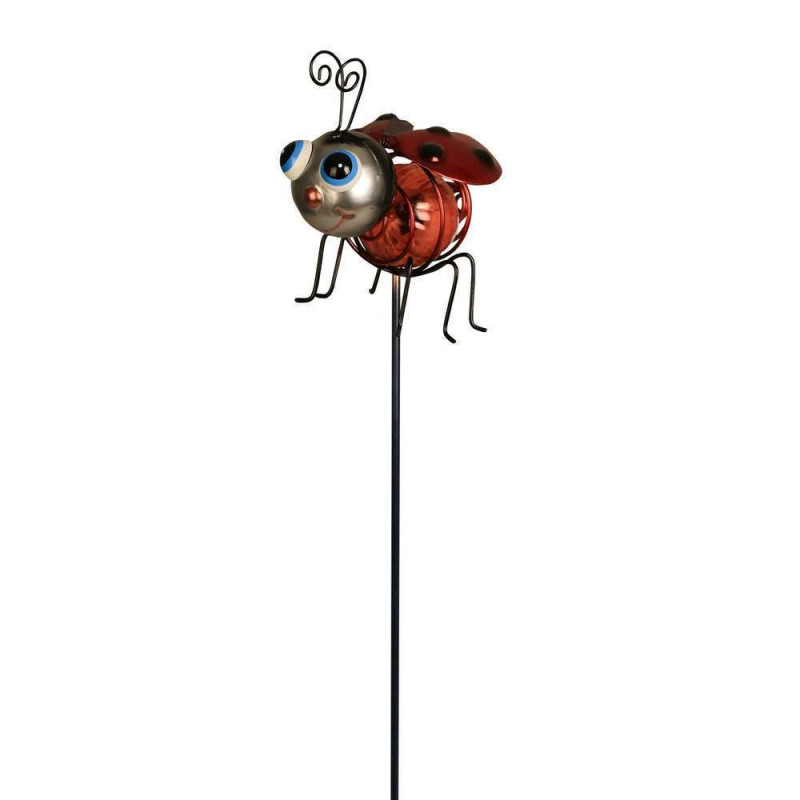 Lampe solaire Bee & Lady Bug Stake à piquer H. 74c