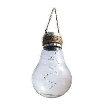 Ampoule solaire décorative à LED en verre