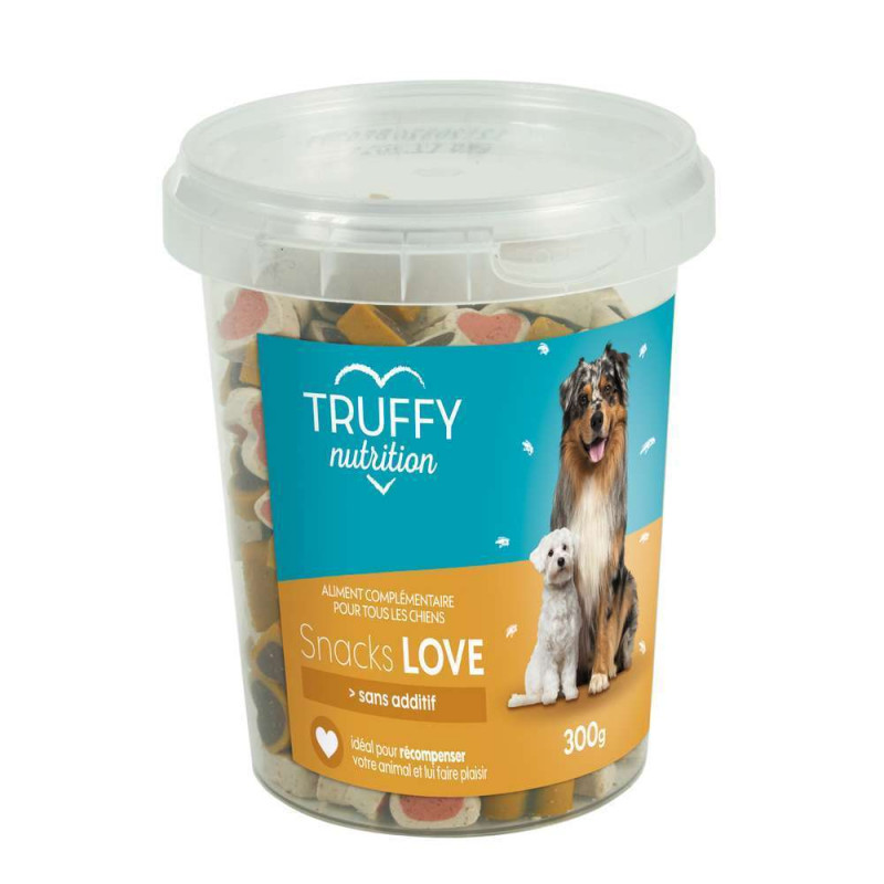 Snacks Love pour chien Truffaut nutrition 300g