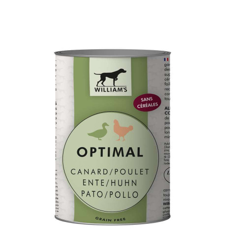 Terrine pour chien Poulet & Canard aliment humide