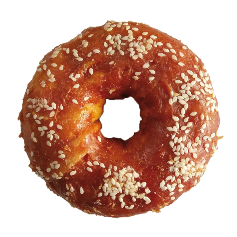 Friandise Bakery bagel poulet pour chien 11. 5cm