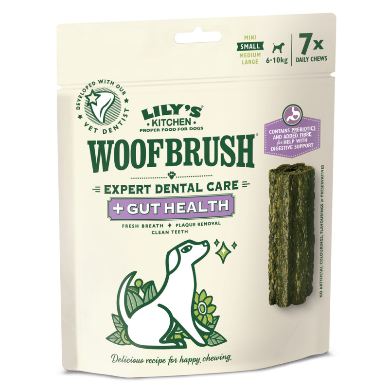 Bâtons dentaires Woofbrush en Multipack pour chien