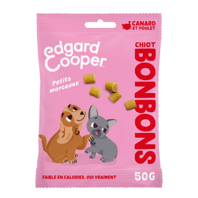 Bonbons pour chiot - Canard et Poulet sans céréale