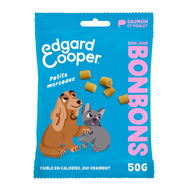 Bonbons pour chien - Saumon et poulet sans céréale