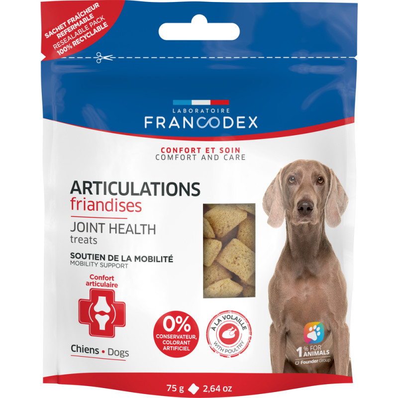 Friandises Articulations pour chien 75g