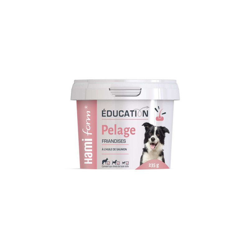 Friandises pour chien : Éducation Pelage, à l'huil
