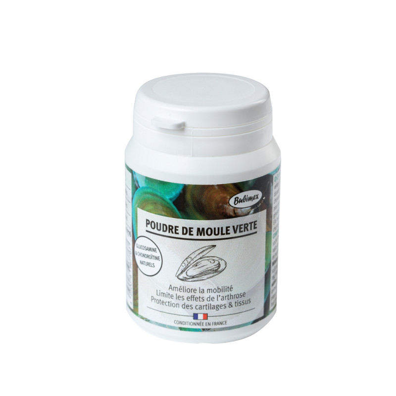 Poudre de moules vertes pour chien et chat - 60g