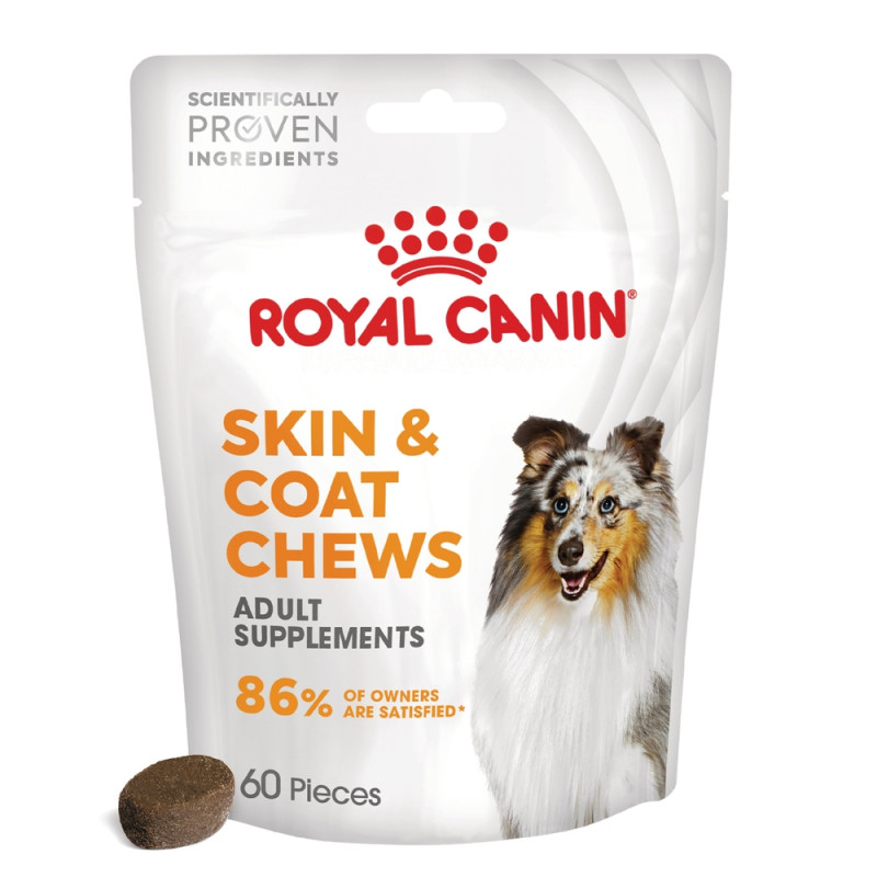 Friandises pour chien adulte, Skin & coat chews 24