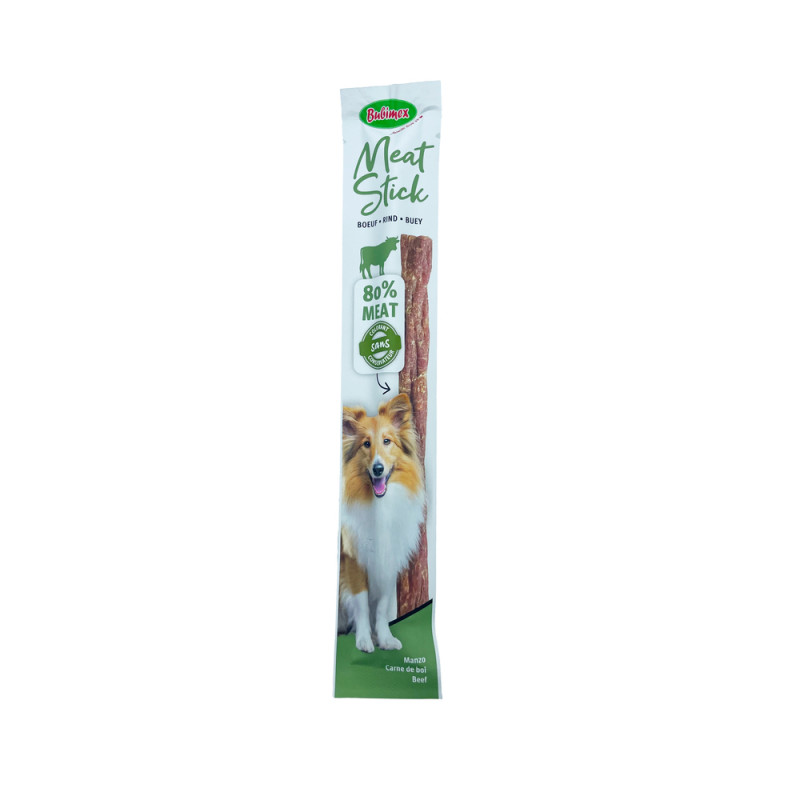 Friandise pour chien : stick au buf - 12g
